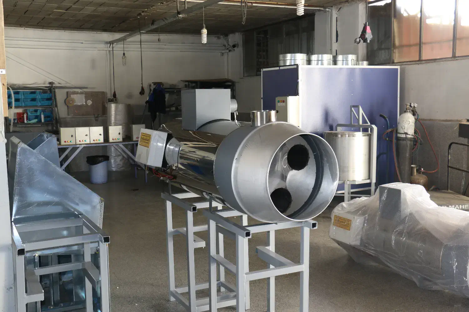 جت هیتر 110 موشکی بخاری دودکش دار گلخانه مرغداری|ماشینآلات صنعتی|تهران, جردن|دیوار