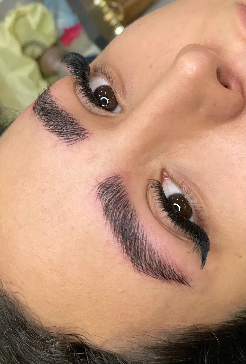 تخفیف ویژه فیبروز ابرو و ارایش دائم فقط ۴۵۰|خدمات آرایشگری و زیبایی|خرم‌آباد, |دیوار