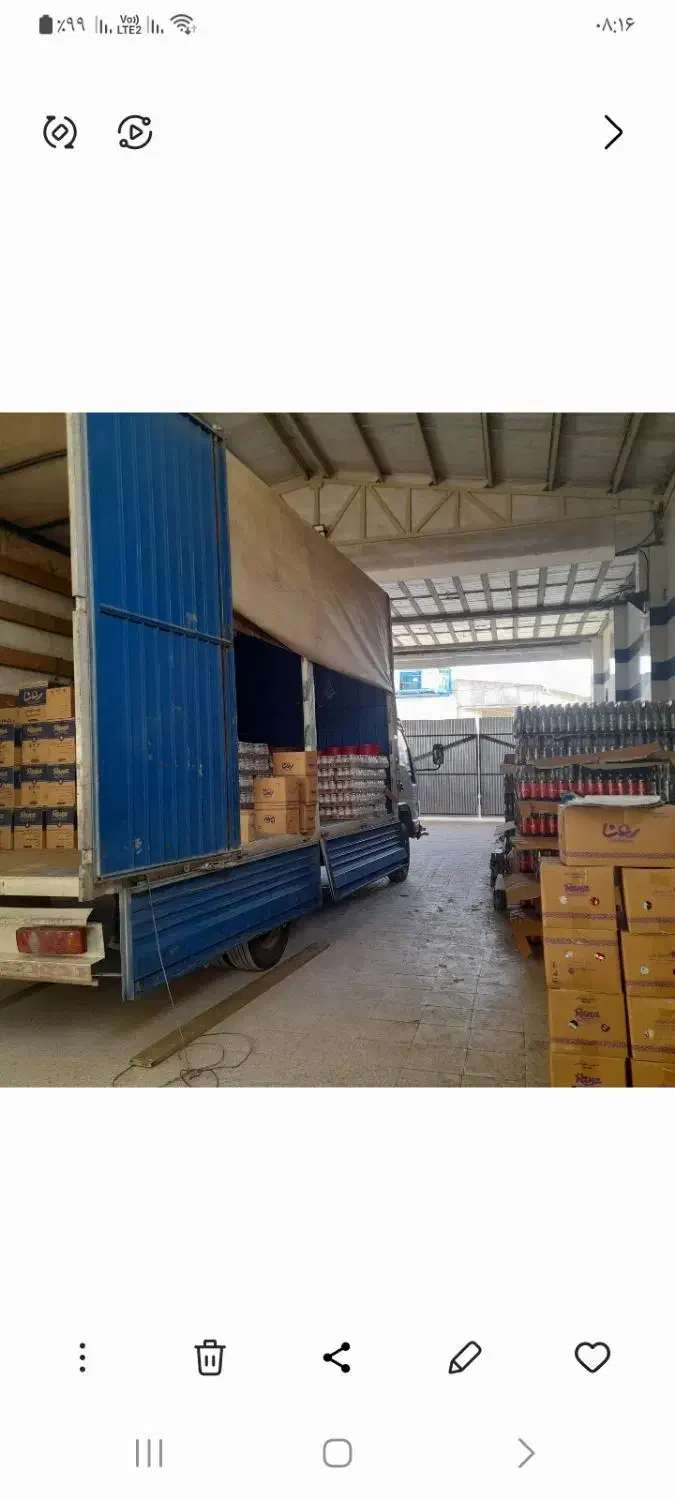 کامیون جک آراز با کاربری مسقف چادری بغلدار مدل ۸۹|خودرو سنگین|جلگه رخ, |دیوار