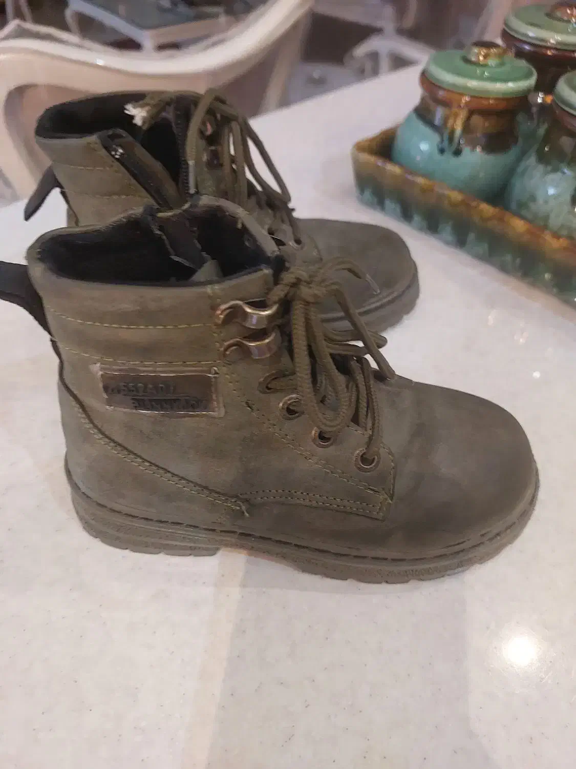 نیم بوت پسرانه|کفش و لباس بچه|کهریزک, |دیوار