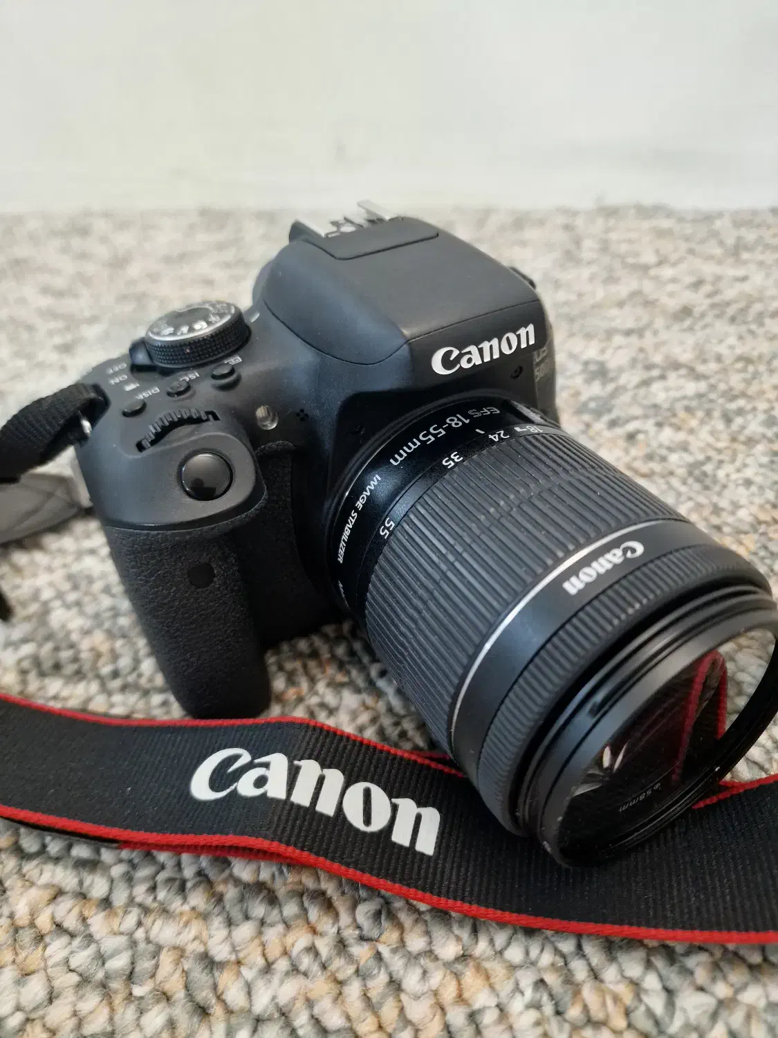 دوربین حرفه ای Canon EOS 750D همراه با لنز 18-55mm|دوربین عکاسی و فیلم‌برداری|مشهد, موعود|دیوار