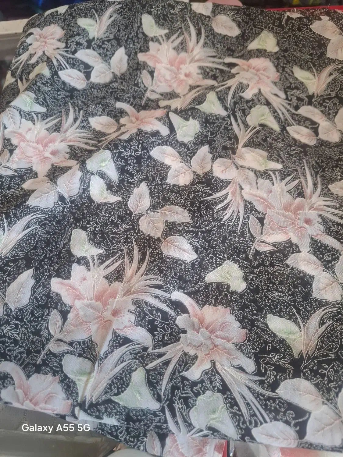 پارچه چادررنگه ندوخته حریر نونو|لباس|گلبهار, نوبهار|دیوار