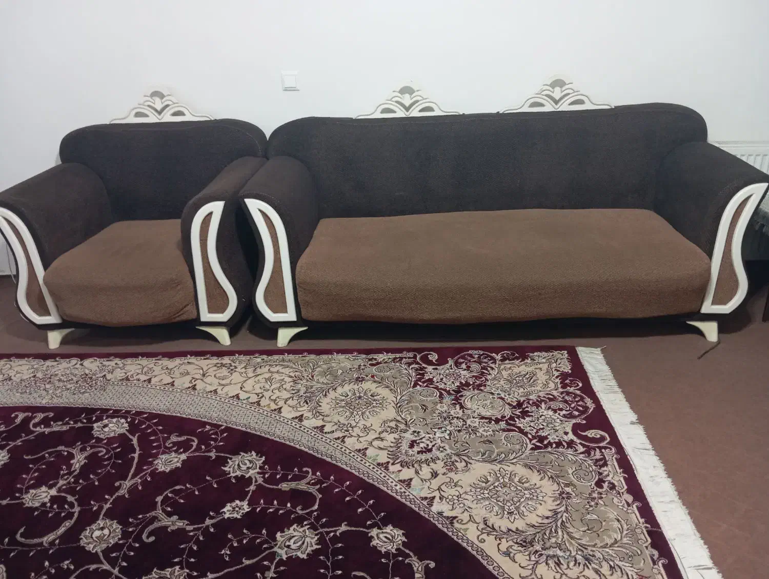 مبل راحتی|مبلمان خانگی و میز عسلی|فولادشهر, مسکن مهر فولادشهر|دیوار