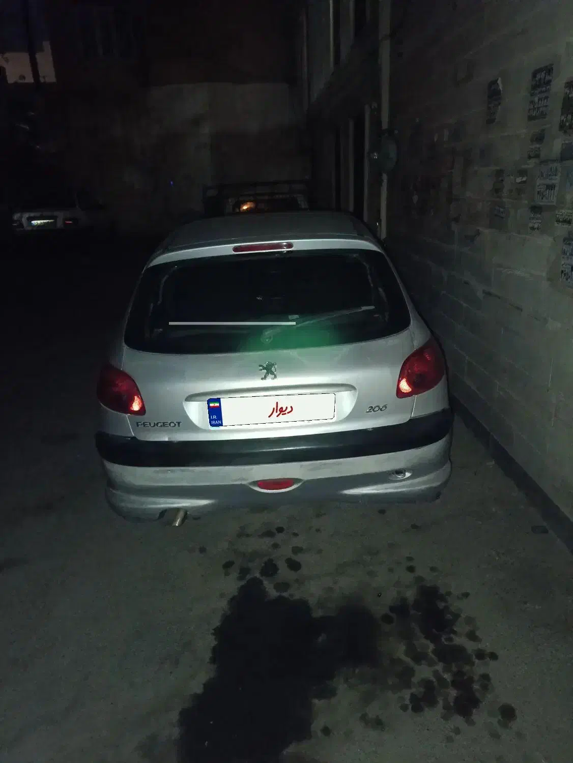 پچو206|خودرو سواری و وانت|مشکین‌دشت, |دیوار