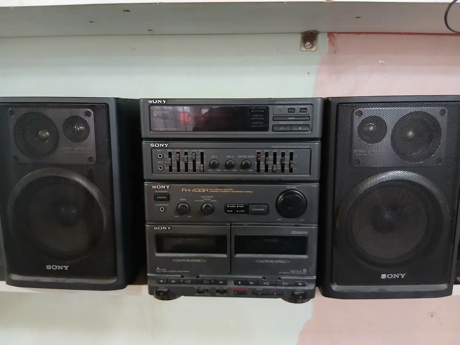 رادیو ضبط سونی|سیستم صوتی خانگی|خورموج, |دیوار