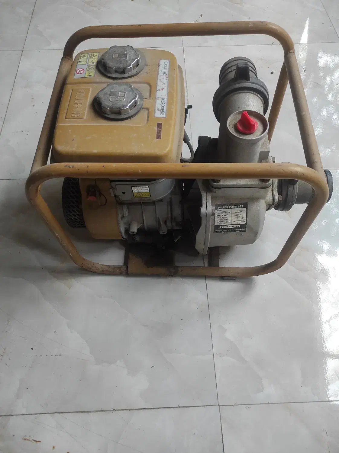 پمپ روبین ۳ اینچ|ماشین‌آلات صنعتی|شفت, |دیوار