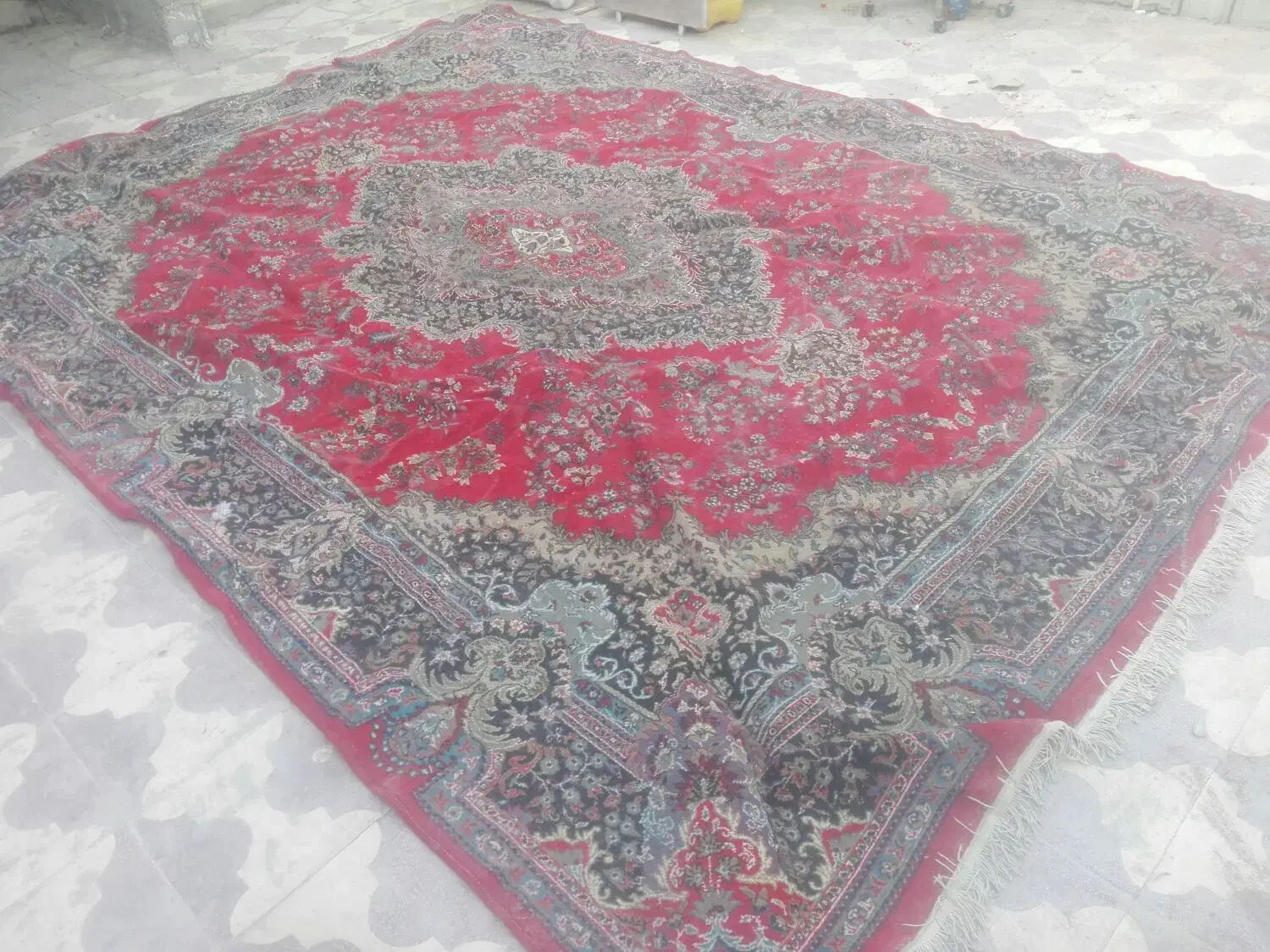 فرش 12متری ماشینی|فرش|جهرم, |دیوار