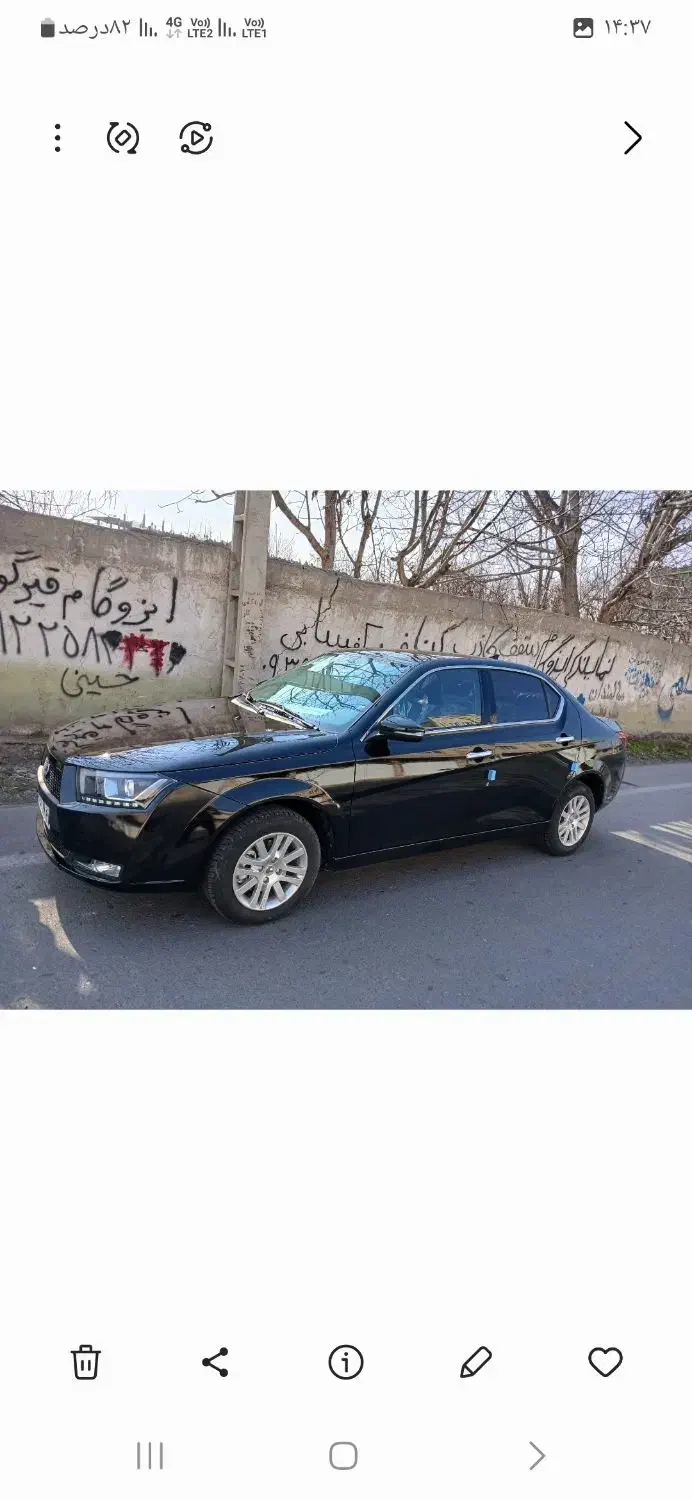 دنا ۶ دنده مشکی|خودرو سواری و وانت|شهریار, شهرک امیریه|دیوار