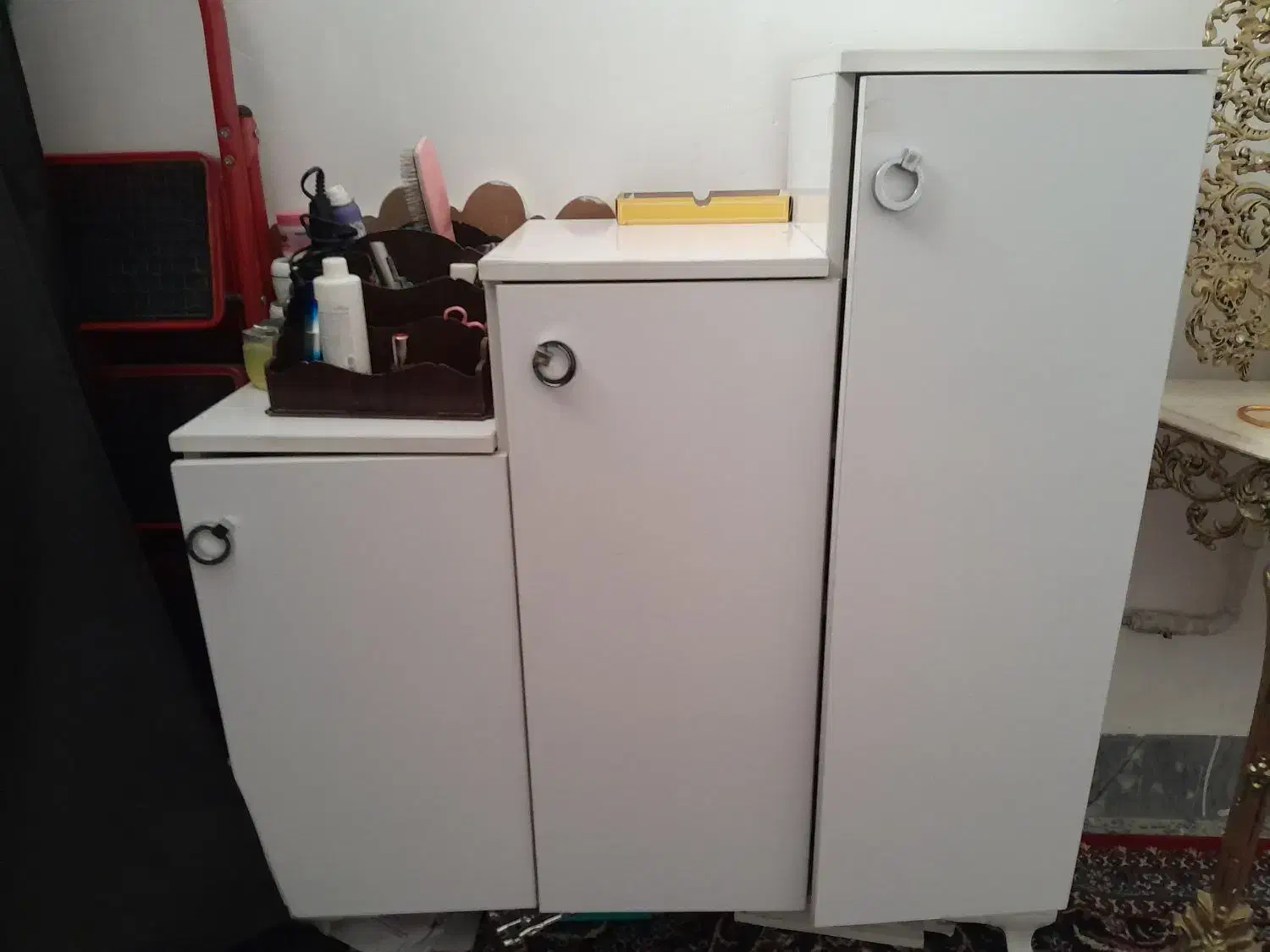 جاکفشی ۳ در سفید|جاکفشی، کمد، دراور|خرم‌آباد, |دیوار