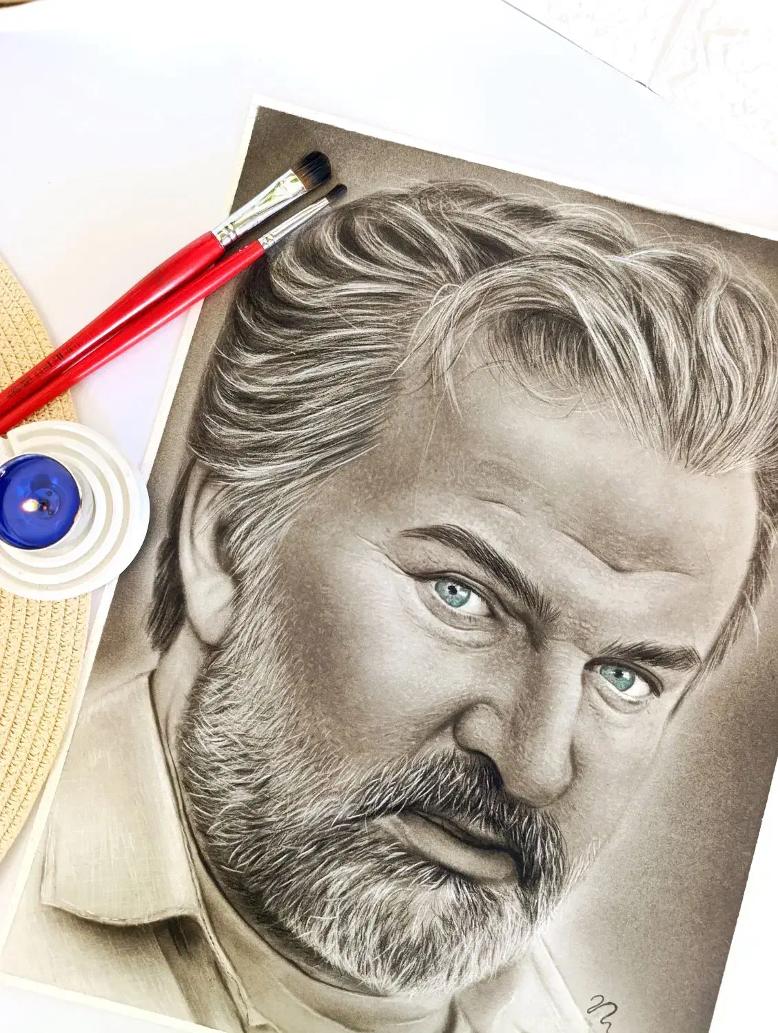 سفارش نقاشی برای روز پدر،ولنتاین،تولد و سالگرد ها|تابلو، نقاشی، عکس|گرگان, |دیوار