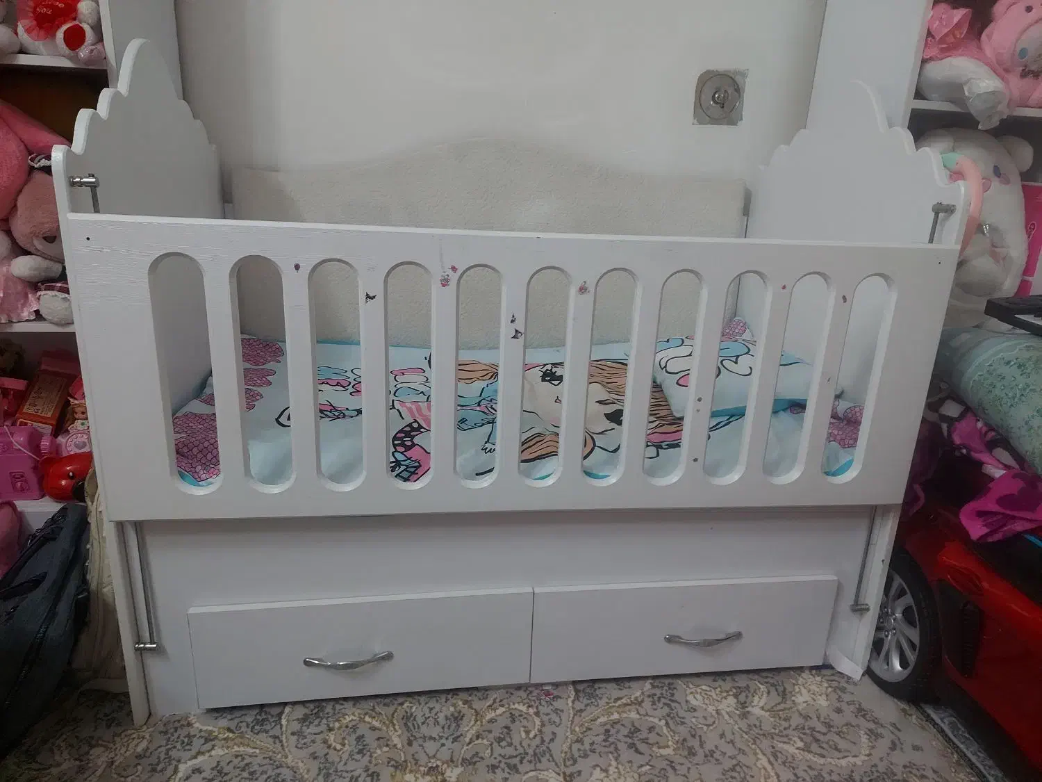 تخت بچه از ۱ تا ۵|تخت و صندلی بچه|شیراز, میانرود|دیوار