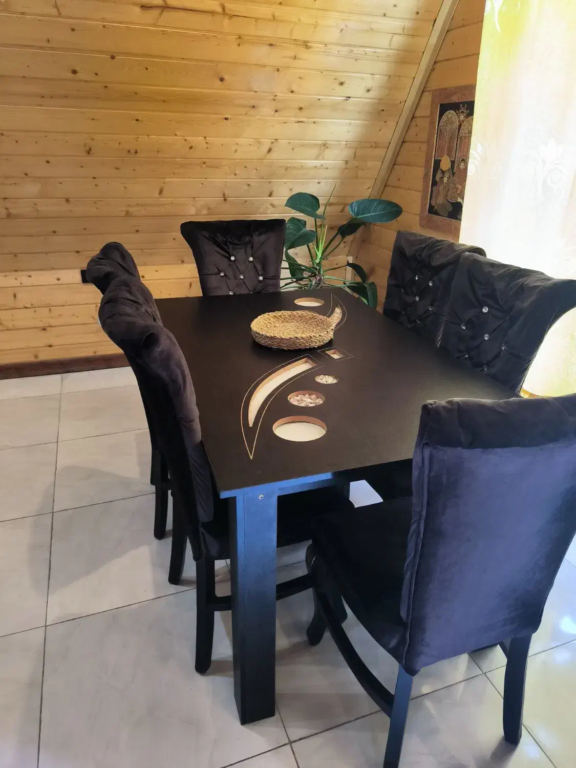 میز نهارخوری ۶نفره|میز و صندلی غذاخوری|بندر انزلی, پیل علی باغ|دیوار