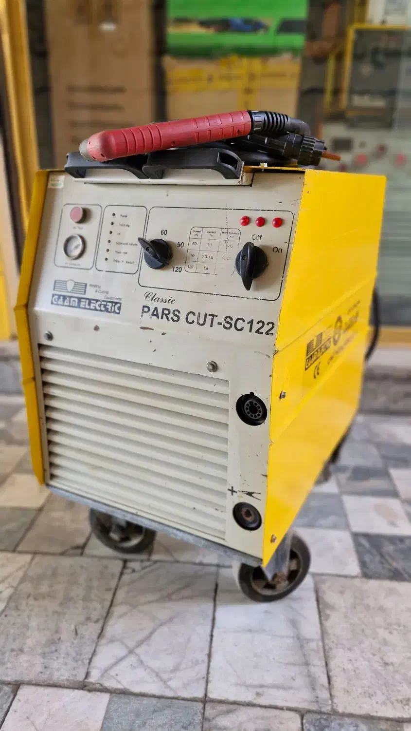 دستگاه برش پلاسما ۱۲۲گام الکتریک کارکرده|ماشین‌آلات صنعتی|اندیشه, اندیشه فاز ۶|دیوار