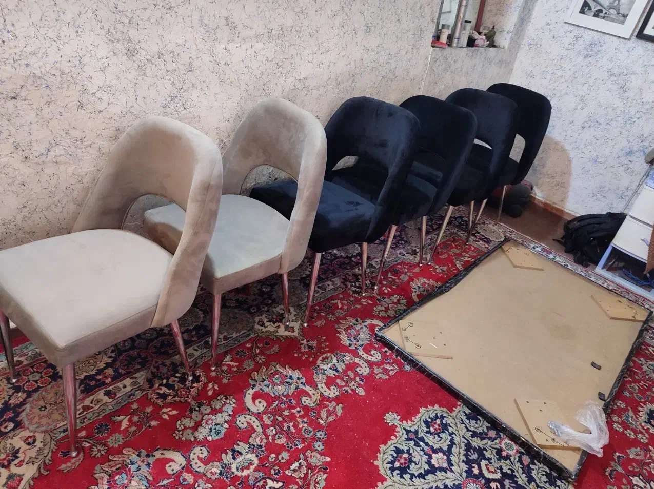 میز ناهار خوری ۶ نفره|میز و صندلی غذاخوری|اهواز, نادری|دیوار