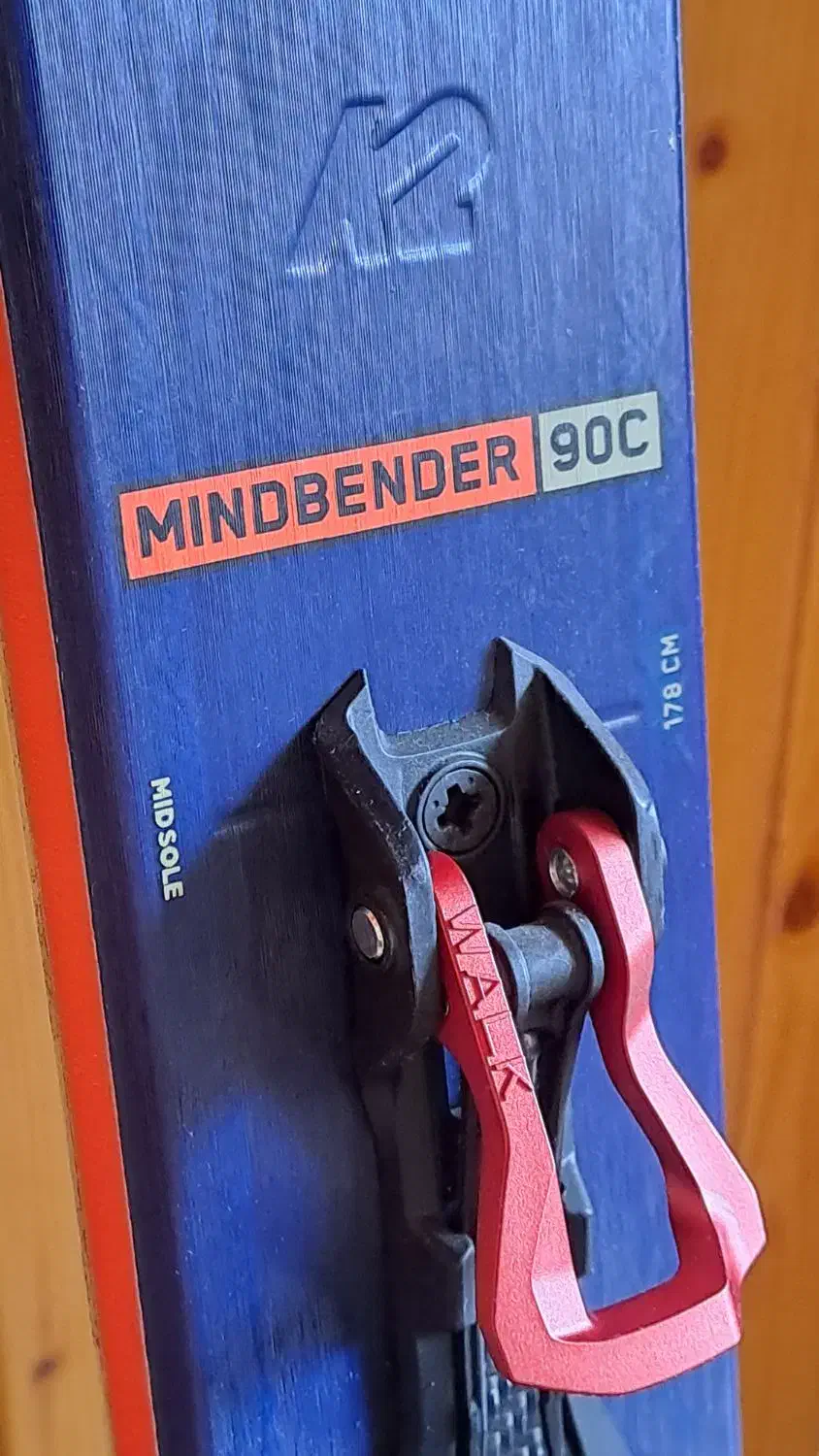 ست اسکی تورینگ  K2 Mindbender + Kingpin 10 + پوست|ورزش‌های زمستانی|شمشک, |دیوار