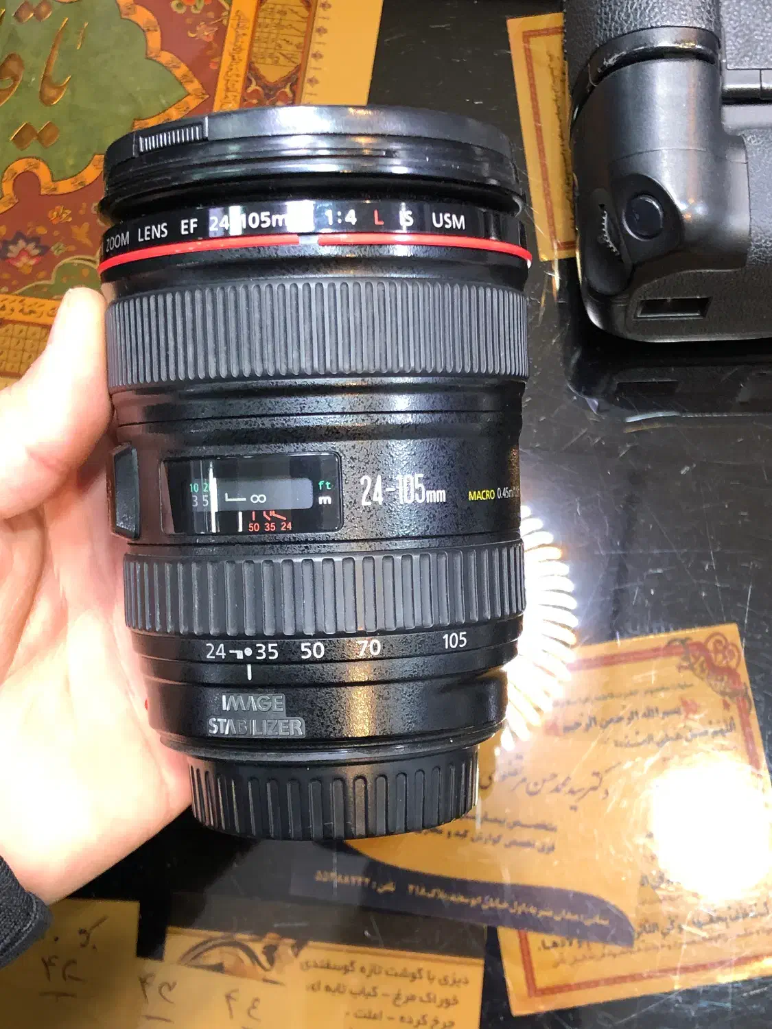 دوربین عکاسی 5d مارک 2 با تمام تجهیزارت|دوربین عکاسی و فیلمبرداری|ری, شهرک نظامی|دیوار