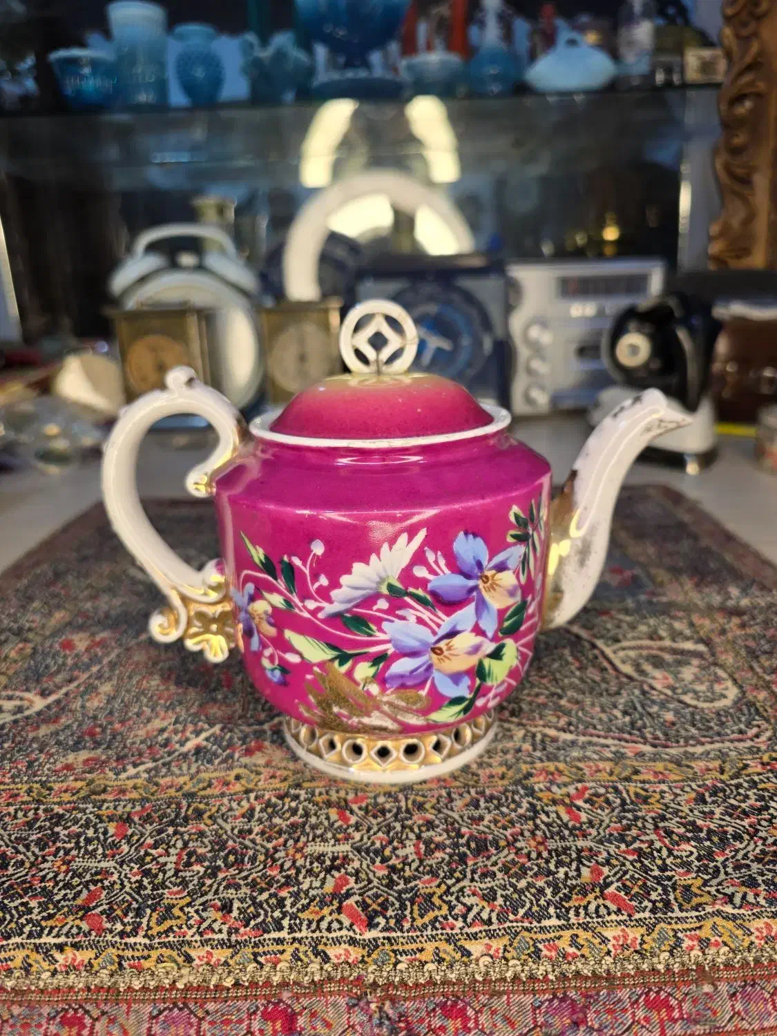 قوری روسی قدیمی|کلکسیون اشیاء عتیقه|تهران, حر|دیوار