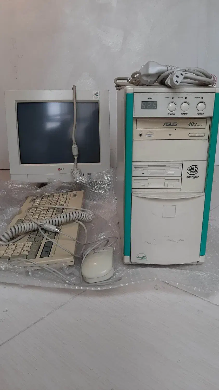 کامپیوتر قدیمی pentium133 کامل، سالم، نوستالژیک|رایانه رومیزی|تهران, گلستان (شهرک راه آهن)|دیوار
