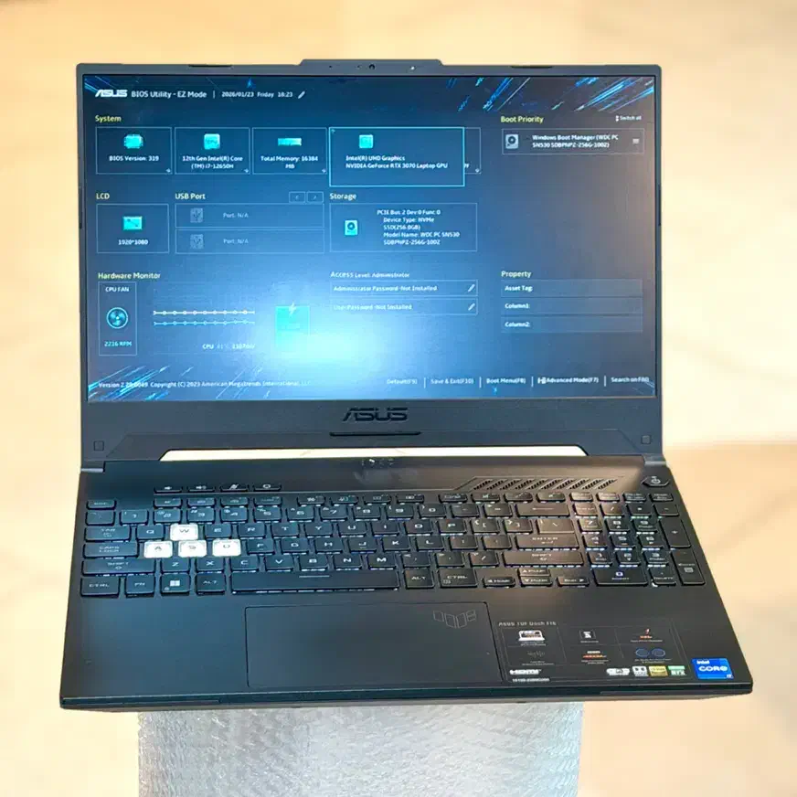 لپتاپ گیمینگ ASUS FX517ZR گرافیک RTX 3070|رایانه همراه|شیراز, ملاصدرا|دیوار