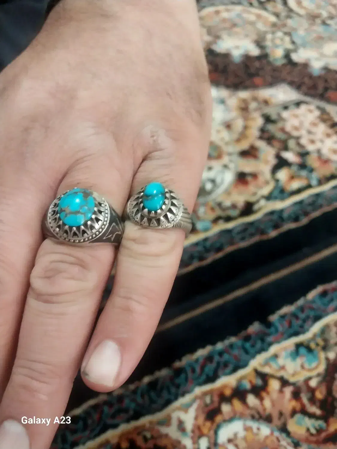 انگشتر نقره|جواهرات|نیشابور, فخریه|دیوار