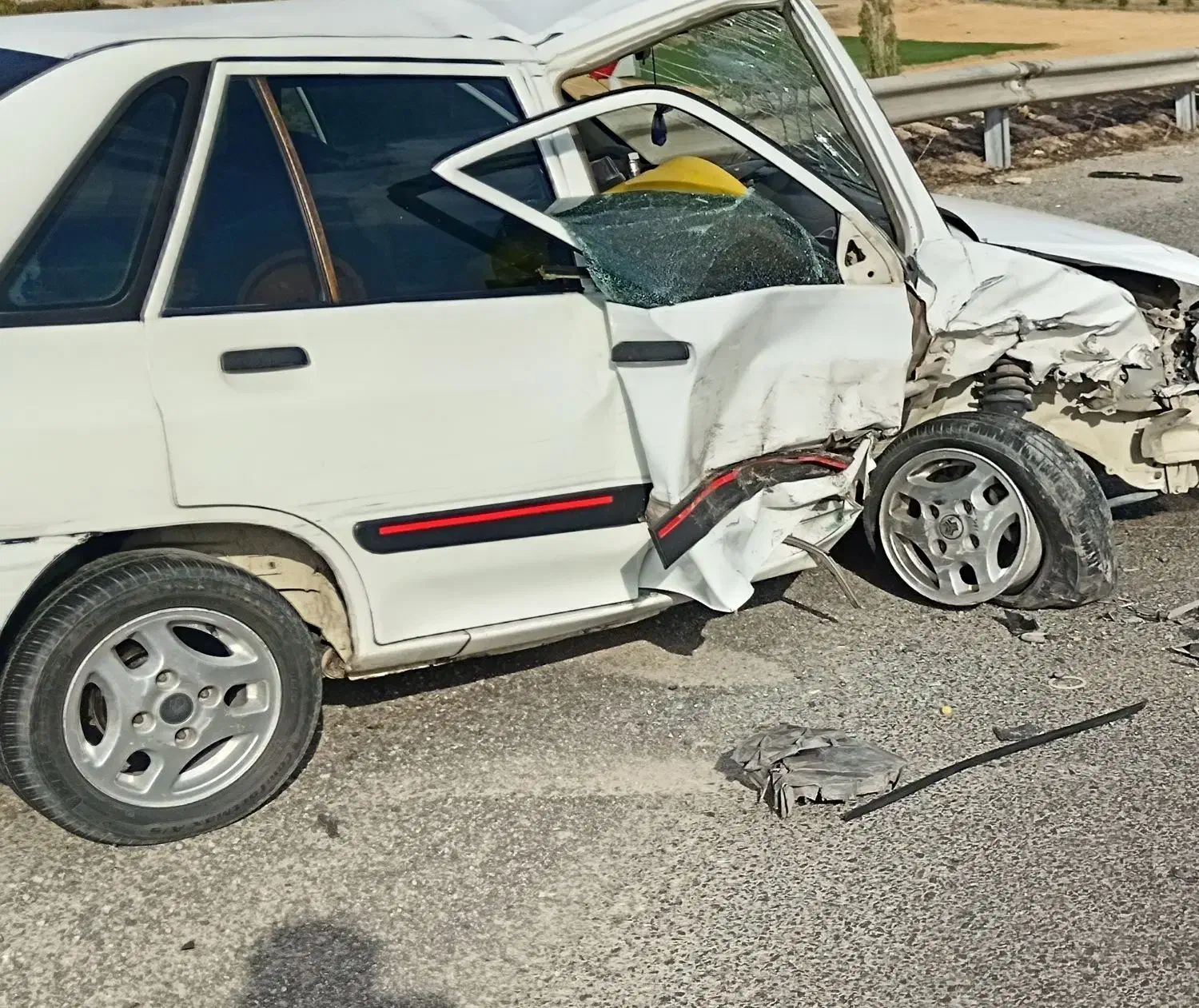 پراید تصادفی|خودرو سواری و وانت|بوکان, |دیوار