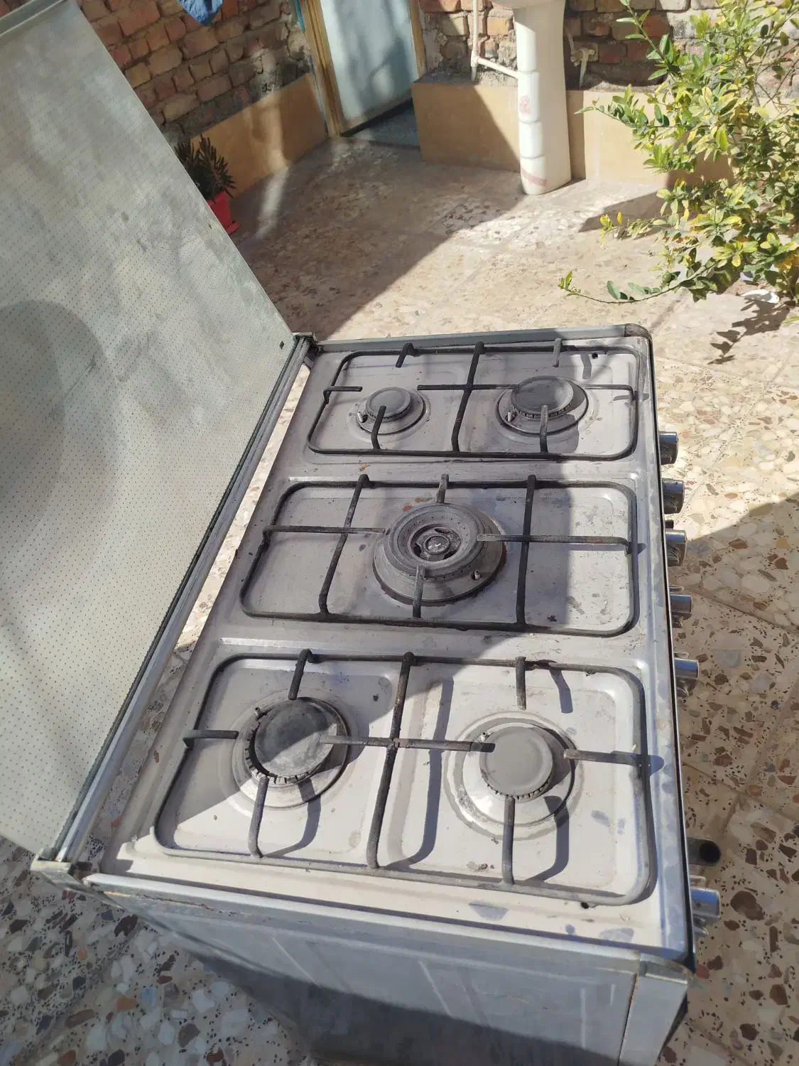 گاز پنج شعله در حد نو|اجاق گاز و لوازم برقی پختوپز|خاش, |دیوار