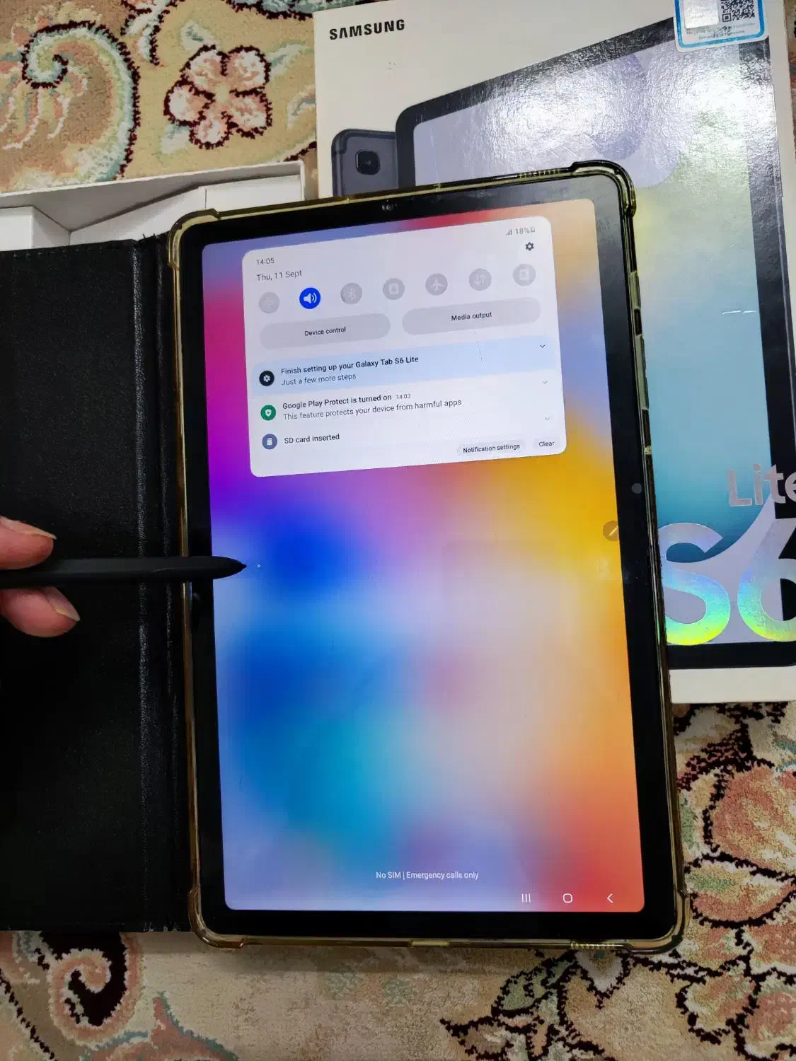 تبلت سامسونگ s6 lite|تبلت|اسلام‌شهر, شهرک سعیدیه|دیوار