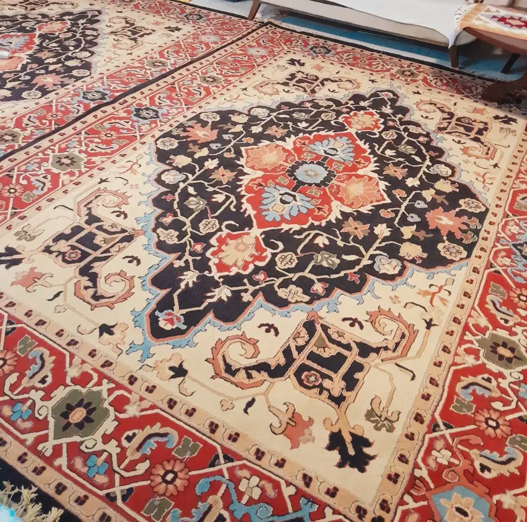 یک جفت فرش ۹ متری|گلیم، جاجیم، گبه|شهریار, شهریار|دیوار