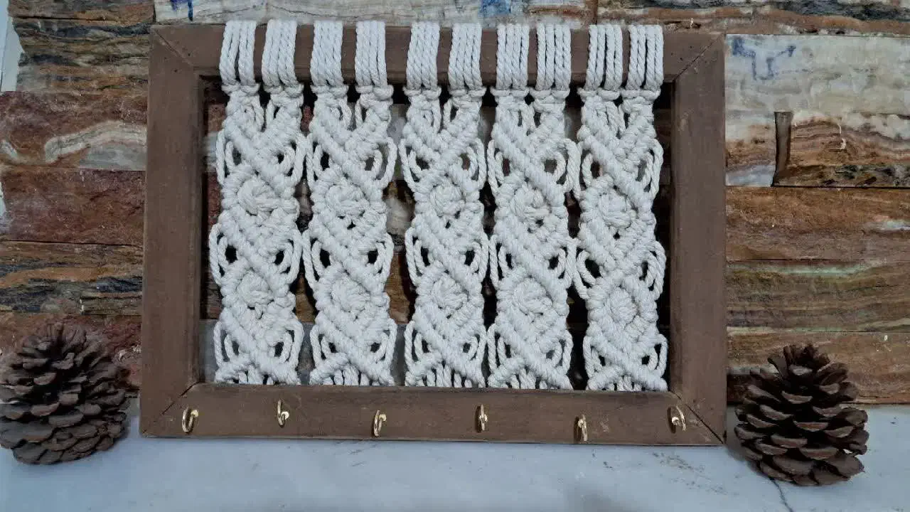 مکرومه|پرده، رانر، رومیزی|کرج, حصارک بالا|دیوار