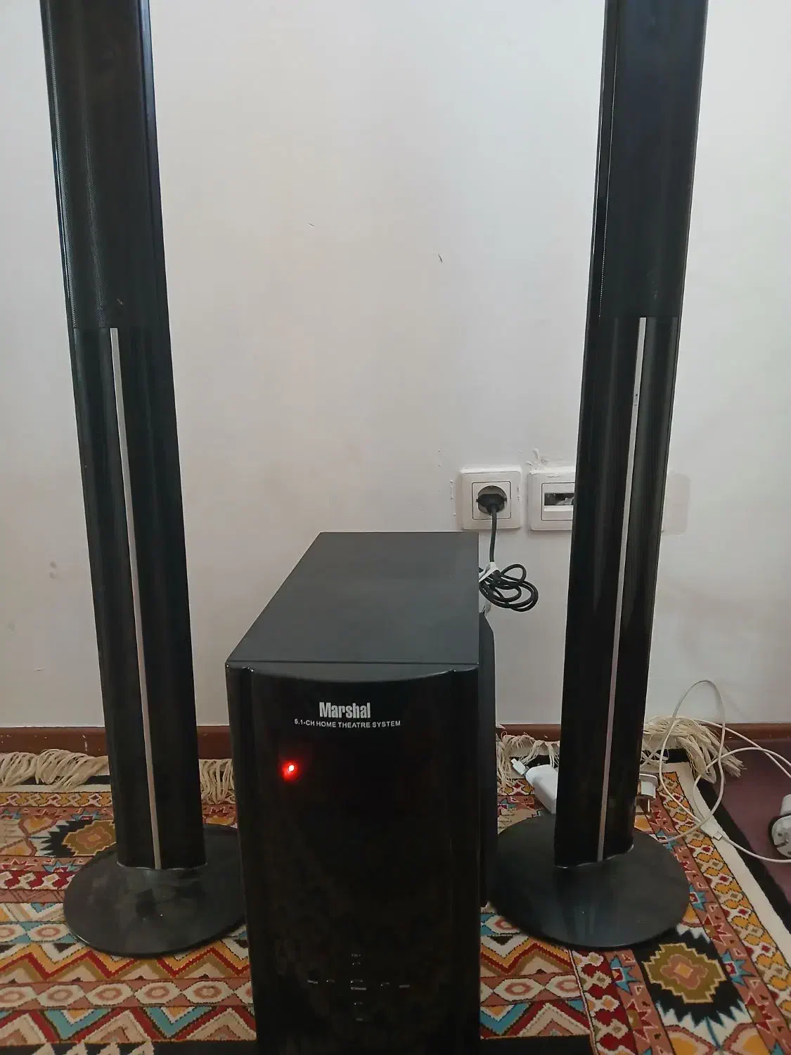 صوتی تصویری|سیستم صوتی خانگی|نمین, |دیوار