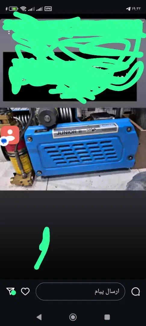 انواع کمپرسور فشار قوی .|ابزارآلات|عسلویه, |دیوار