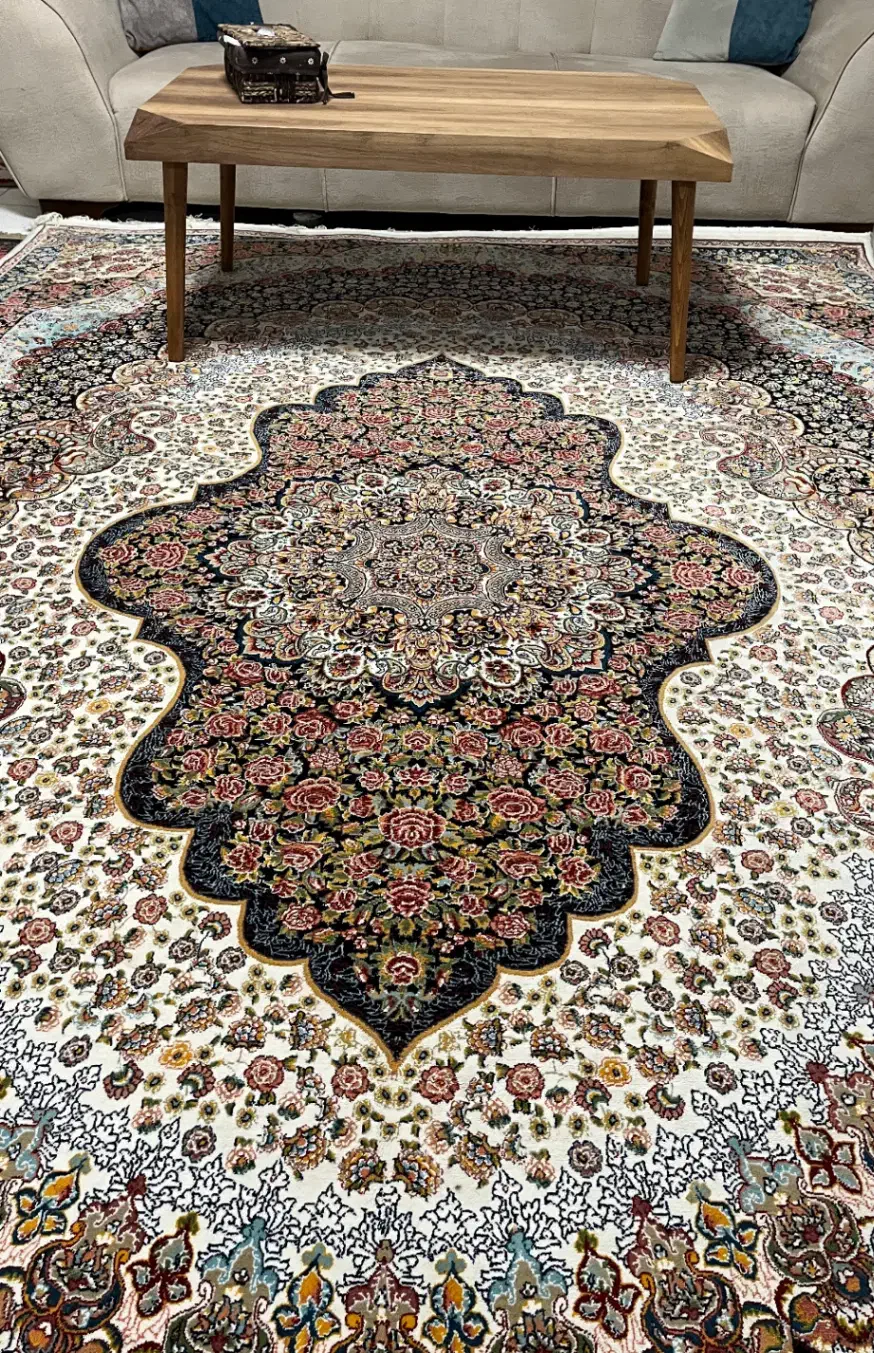 3 تخته فرش 700 شانه بهشتی دستباف گونه|فرش|بابل, |دیوار