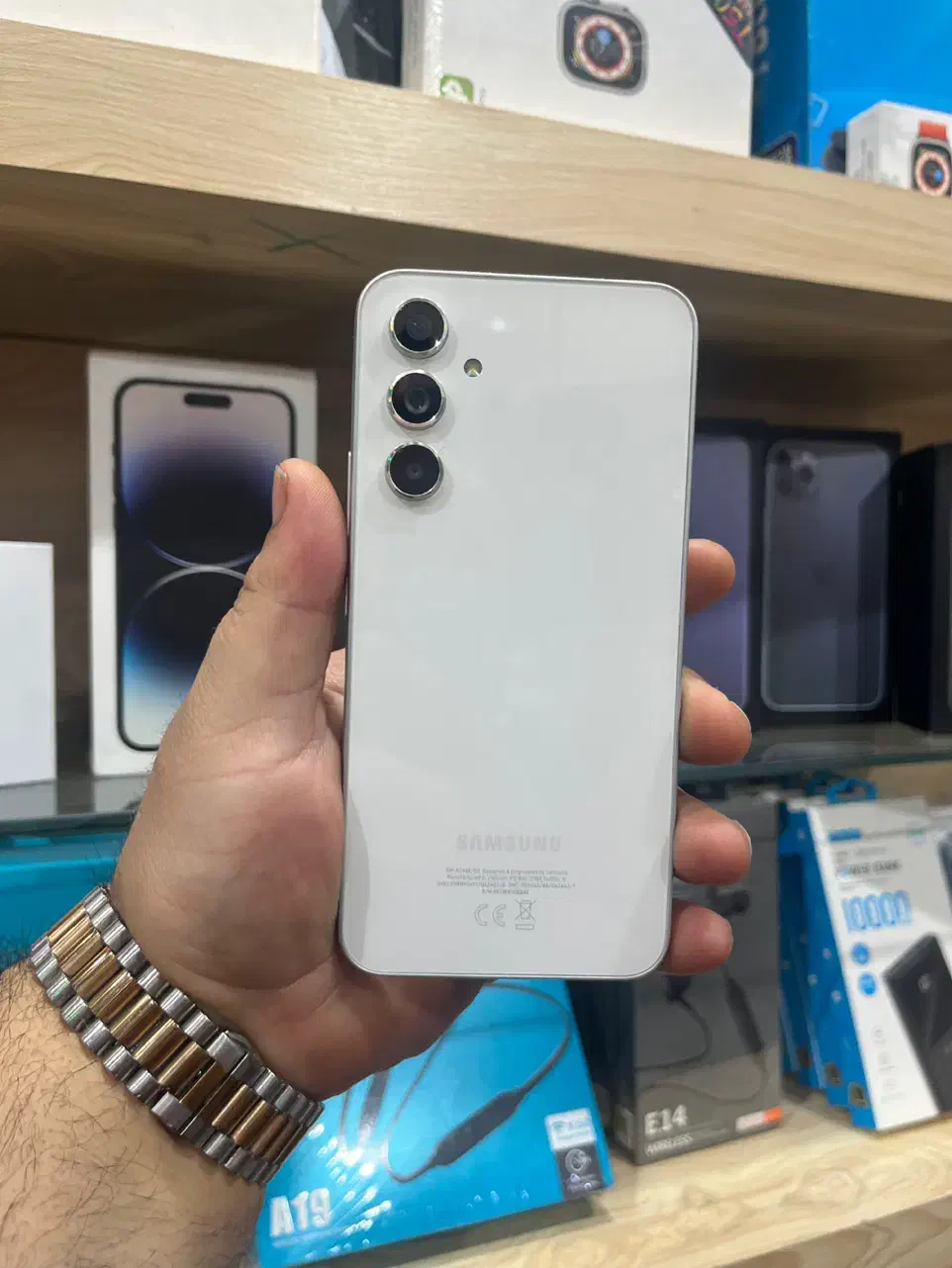 سامسونگ A54 رام ۸ حافظه ۱۲۸ سفید کم کارکرد|موبایل|تهران, سلسبیل شمالی|دیوار