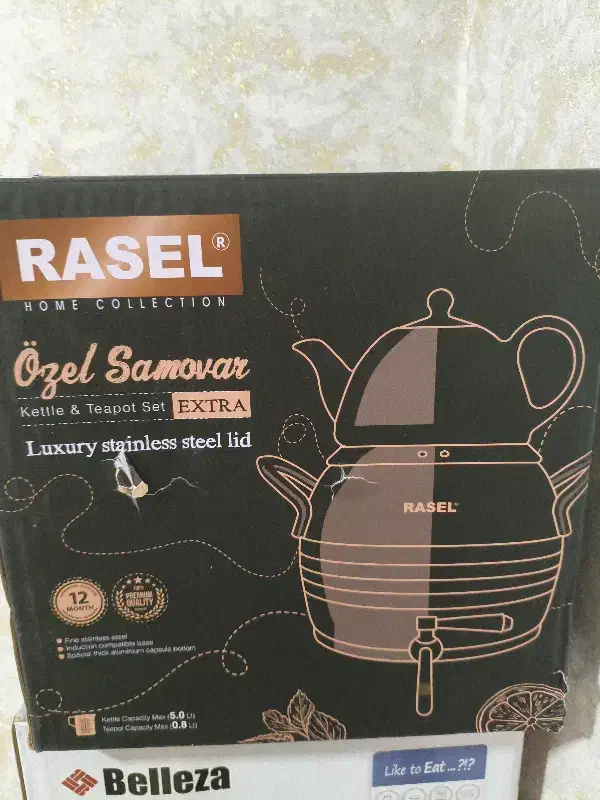 کتری قوری استیل ترک شیردار راسل 5لیتر مدل R-123|قوری، کتری، قهوهساز دستی|تهران, کوثر|دیوار