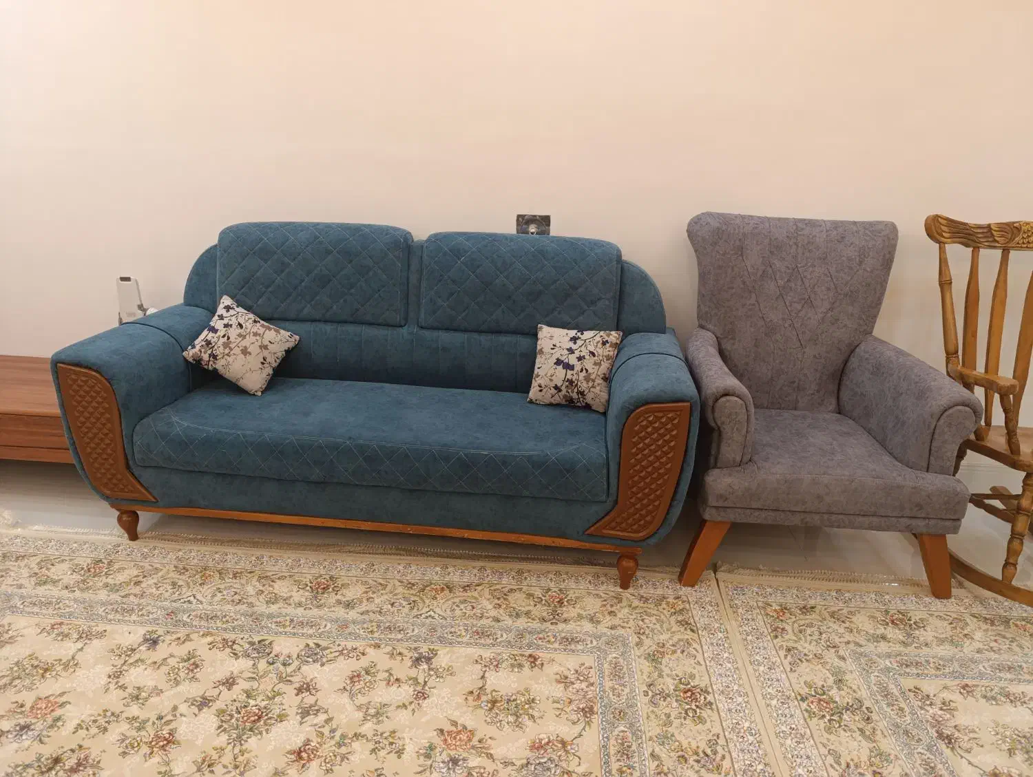 فروش مبل در حد نو|مبلمان خانگی و میز عسلی|فیروزآباد (فارس), |دیوار