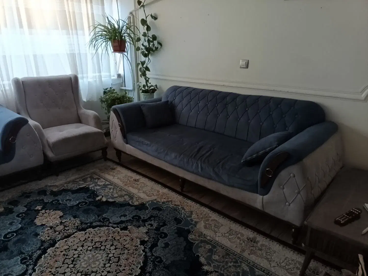 مبل چستر اسکارلت|مبلمان خانگی و میز عسلی|پردیس, فاز ۱|دیوار