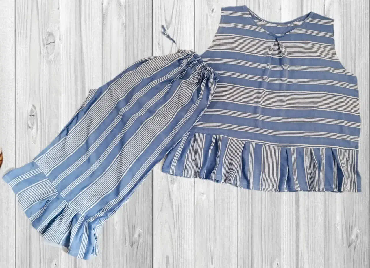 تاپ و شلوارک نخی فانتزی قواره دار|لباس|ارومیه, |دیوار