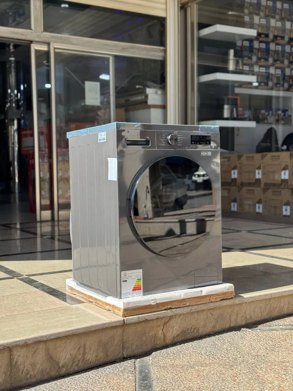 لباسشویی 9کیلوگرم الجی دودی متور گیربکس|ماشین لباسشویی و خشک‌کن لباس|بانه, |دیوار