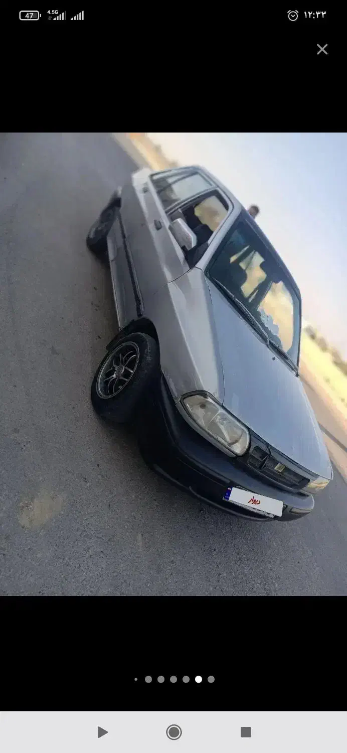 پراید نقره ای مدل 88|خودرو سواری و وانت|خاش, |دیوار