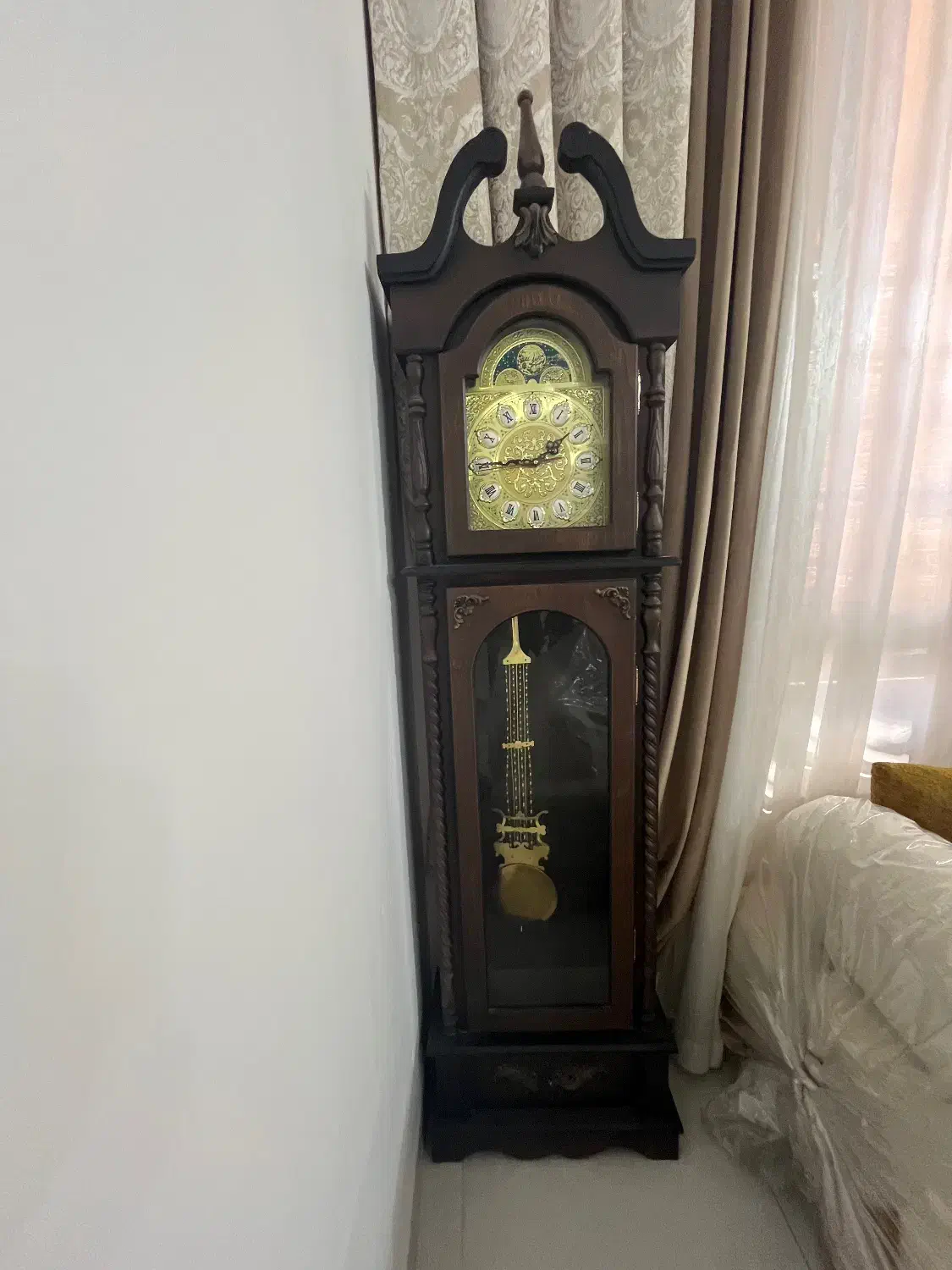 ساعت ایستاده چوبی|ساعت دیواری و تزئینی|یزد, |دیوار