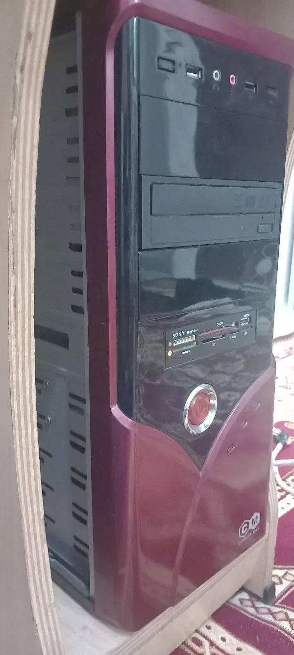 کامپیوتر به همراه کیس و مانیتور وکیبورد|رایانه رومیزی|زنجان, |دیوار