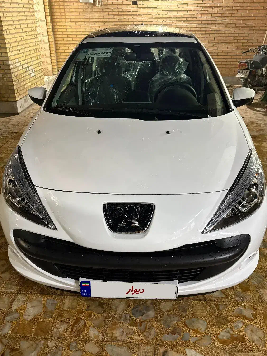 207پانورما صفرکیلومتر۴۰۴ فول با رینگ|خودرو سواری و وانت|بهبهان, |دیوار