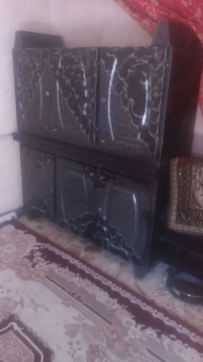 فروش روفرشی ۹ متری و کمد فلزی|روفرشی|دهدشت, |دیوار