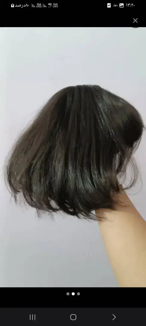 یک عددکلاه گیس نو|آرایشی، بهداشتی، درمانی|کاشان, فاز ۲ ناجی آباد|دیوار