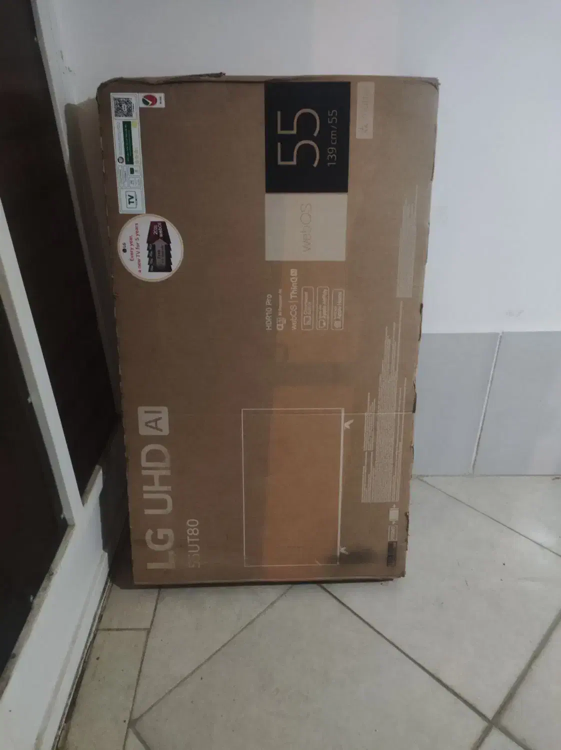 تلویزیون ال جی 55|تلویزیون و پروژکتور|بیرجند, |دیوار