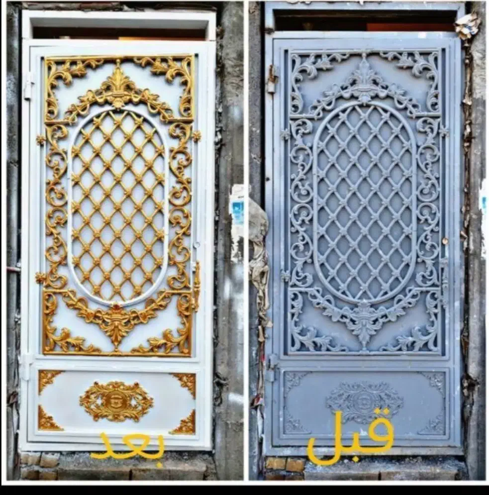 رنگ آمیزی درب و پنجره و منزل|خدمات پیشه و مهارت|آبادان, |دیوار