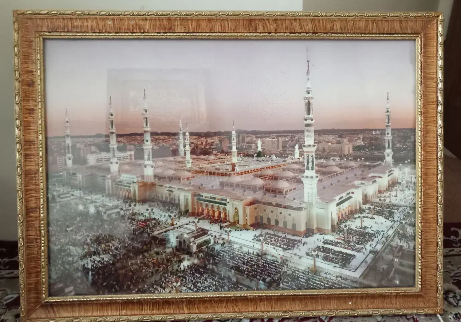 تابلوی مسجد پیغمبر(ص)|تابلو، نقاشی، عکس|مشهد, رضاشهر|دیوار