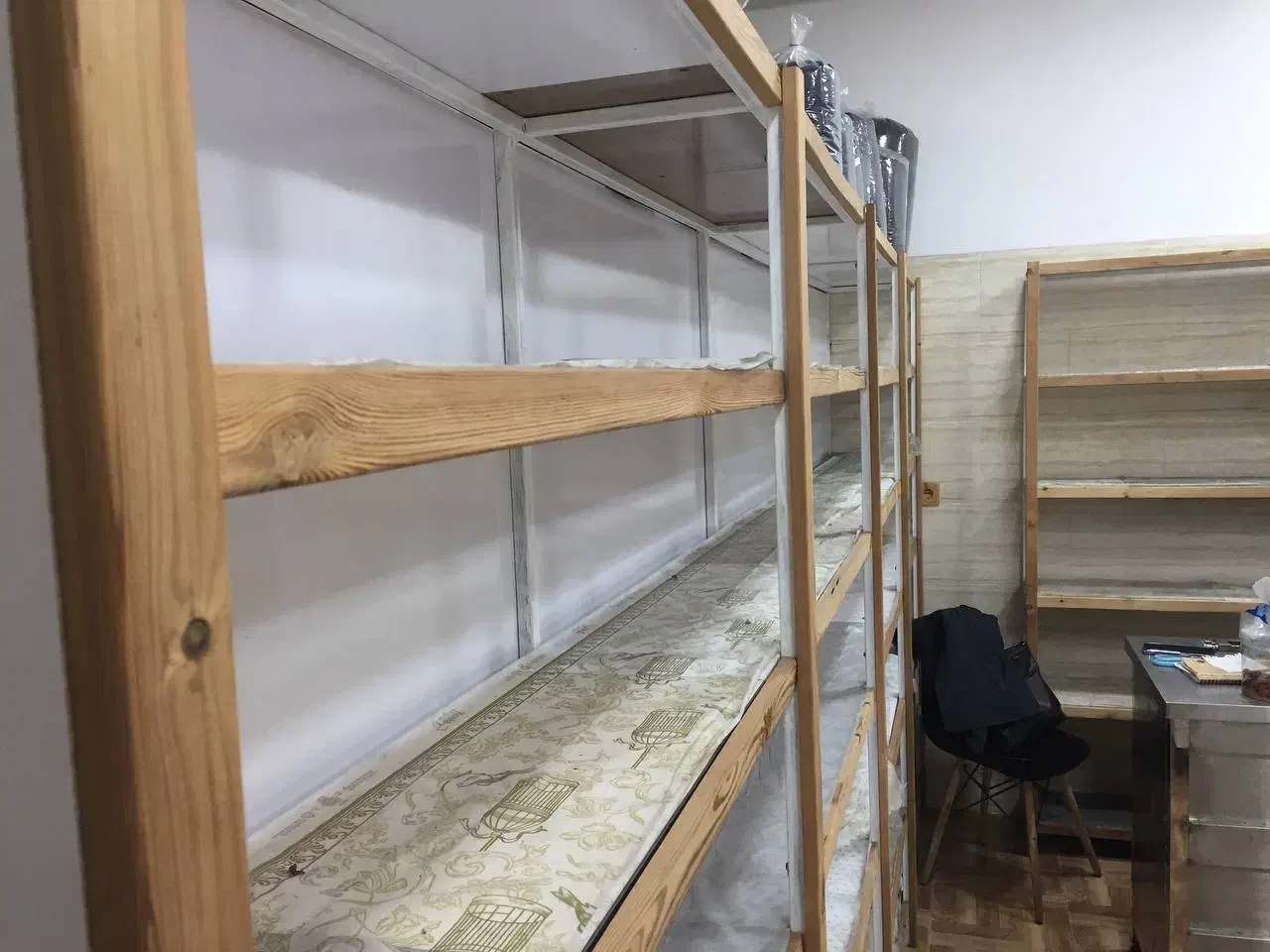 قفسه میز استیل سینک بن ماری میز اداری در حد نو|فروشگاه و مغازه|رشت, رودباری|دیوار