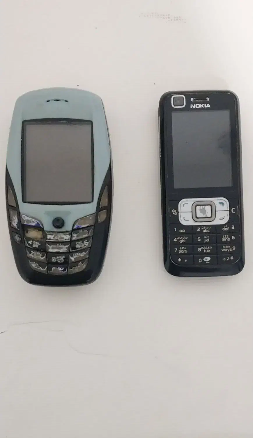 دو عدد گوشی نوکیا ۶۶۰۰ و نوکیا ۶۱۲۰|موبایل|رشت, منظریه|دیوار