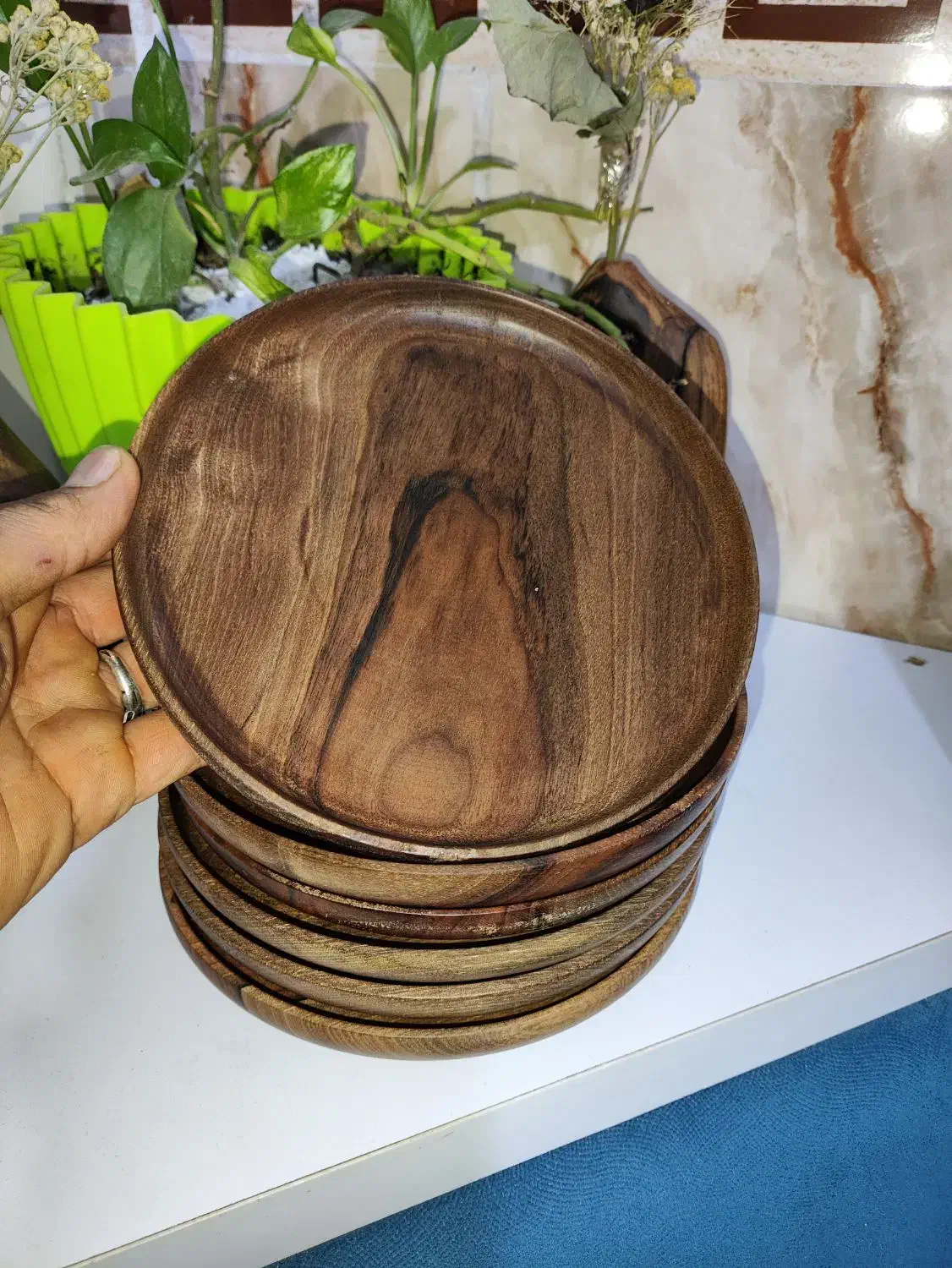 پیشدستی چوبی|ظروف سرو و پذیرایی|قزوین, |دیوار